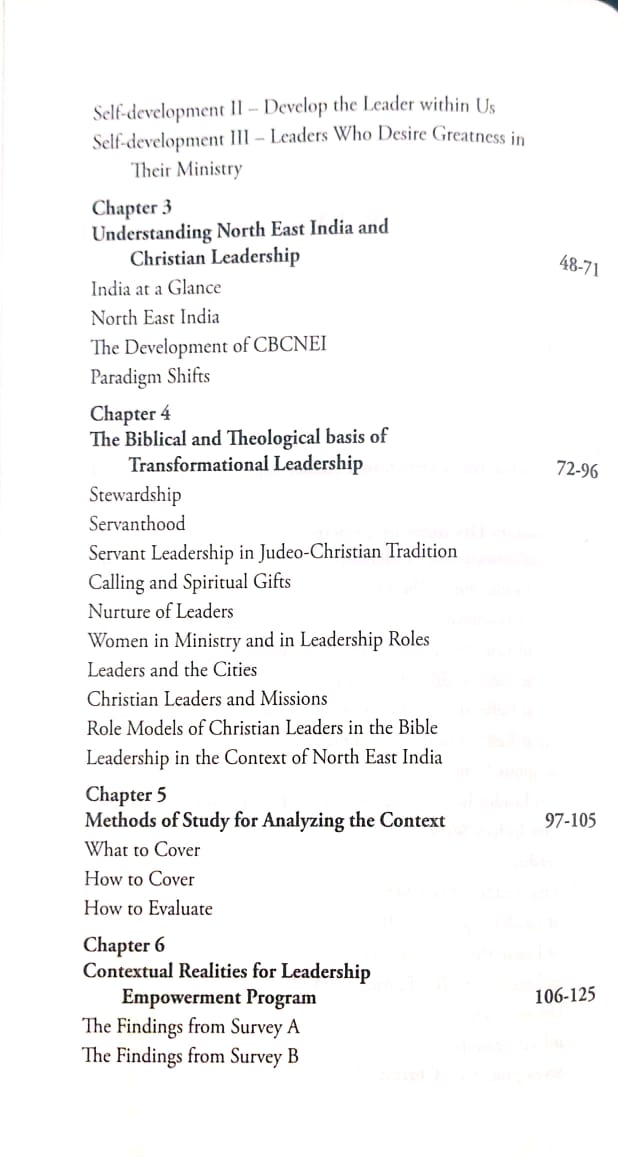 TRANSFORMATIONAL CHRISTIAN LEADERSHIP